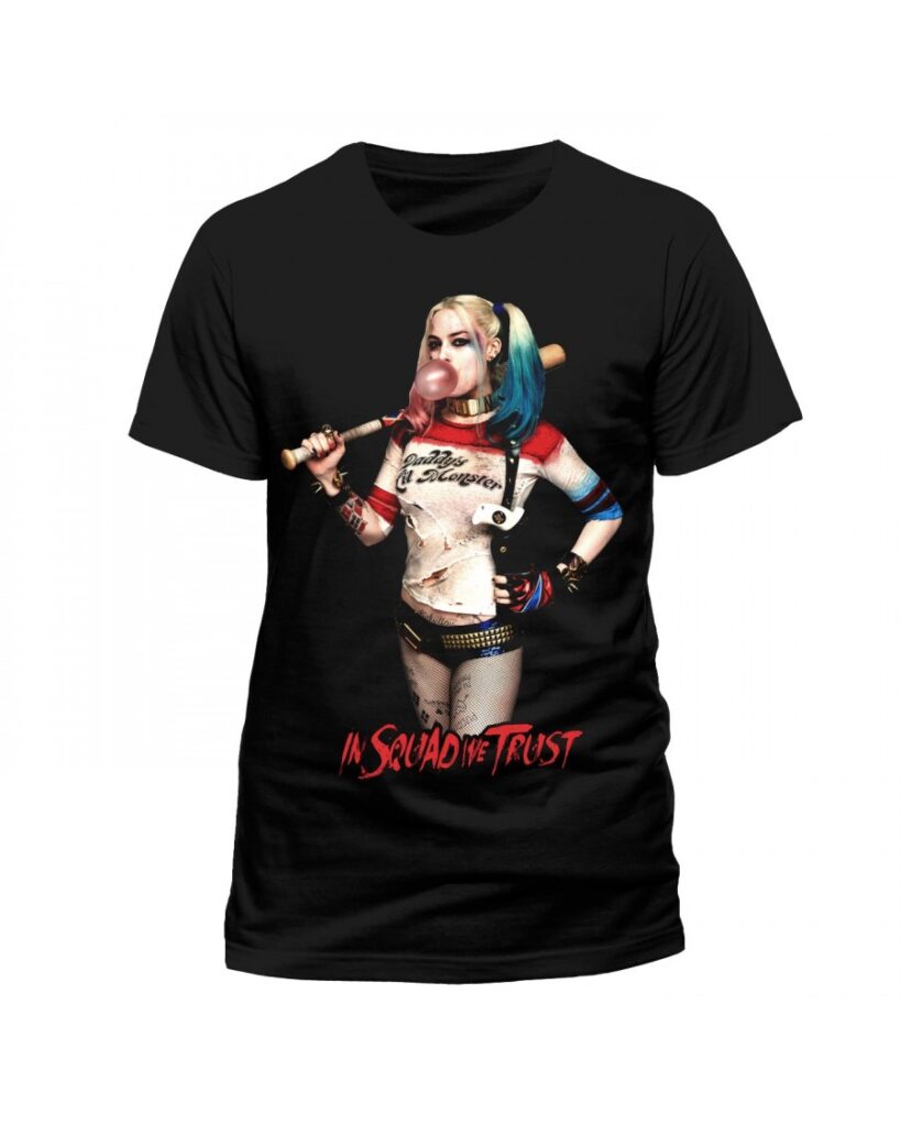 Suicide Squad Harley Quinn Tee Large Cash Rules 9561